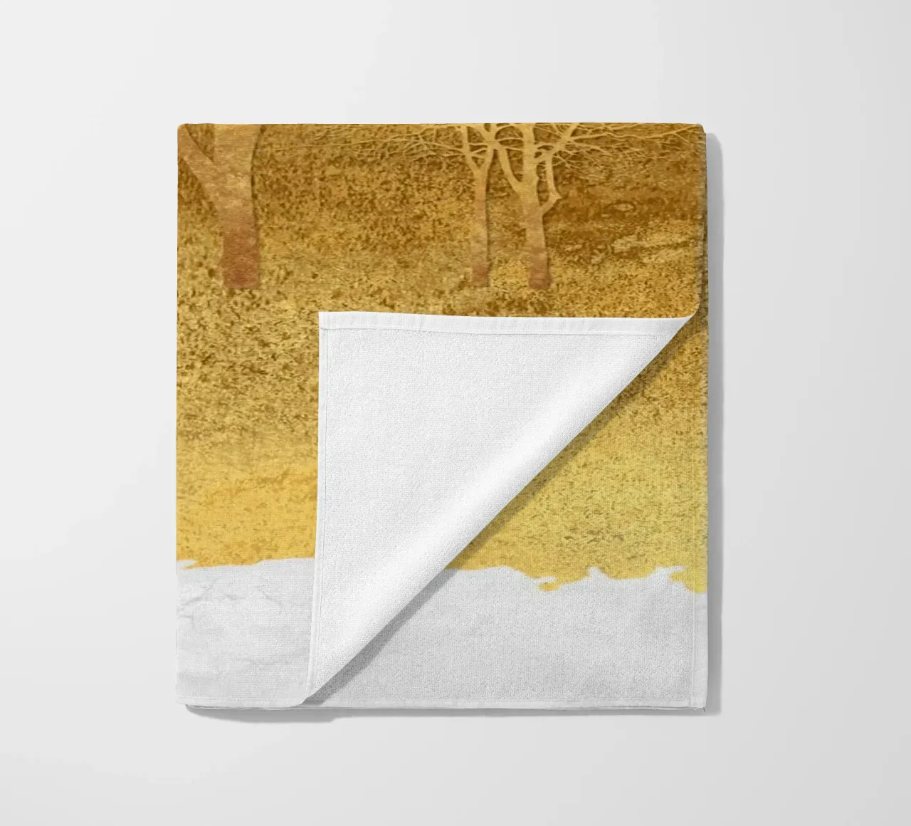 abstract art dry trees telo mare da vintageshop