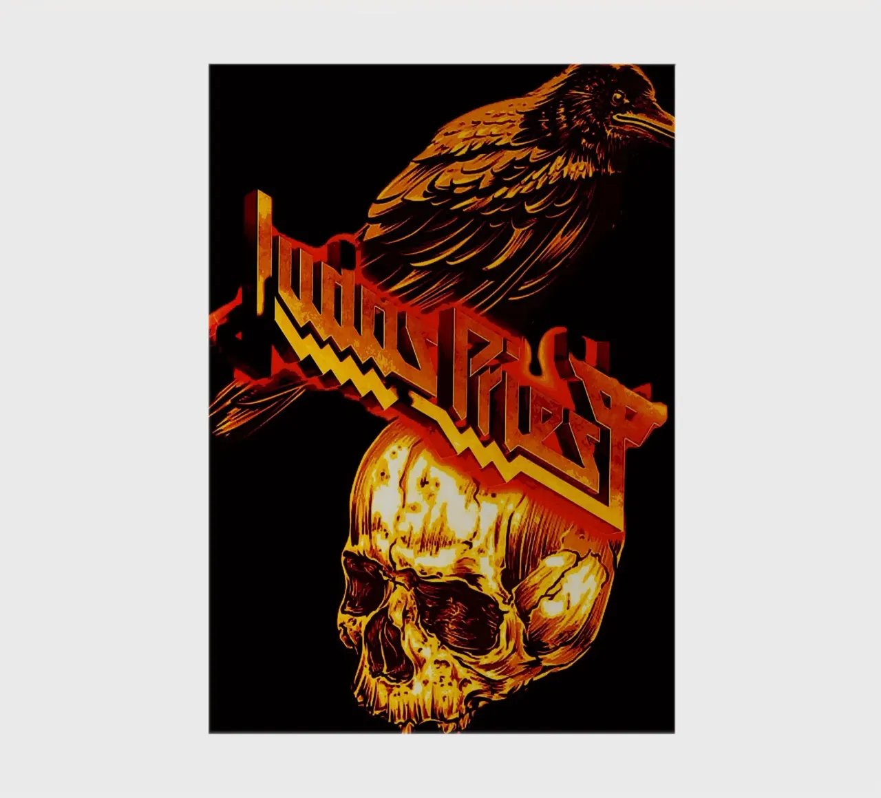 Le groupe Judas Priest carnet de notes de vanhesling