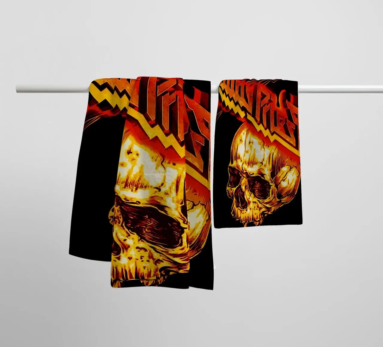 Le groupe Judas Priest serviette de bain de vanhesling