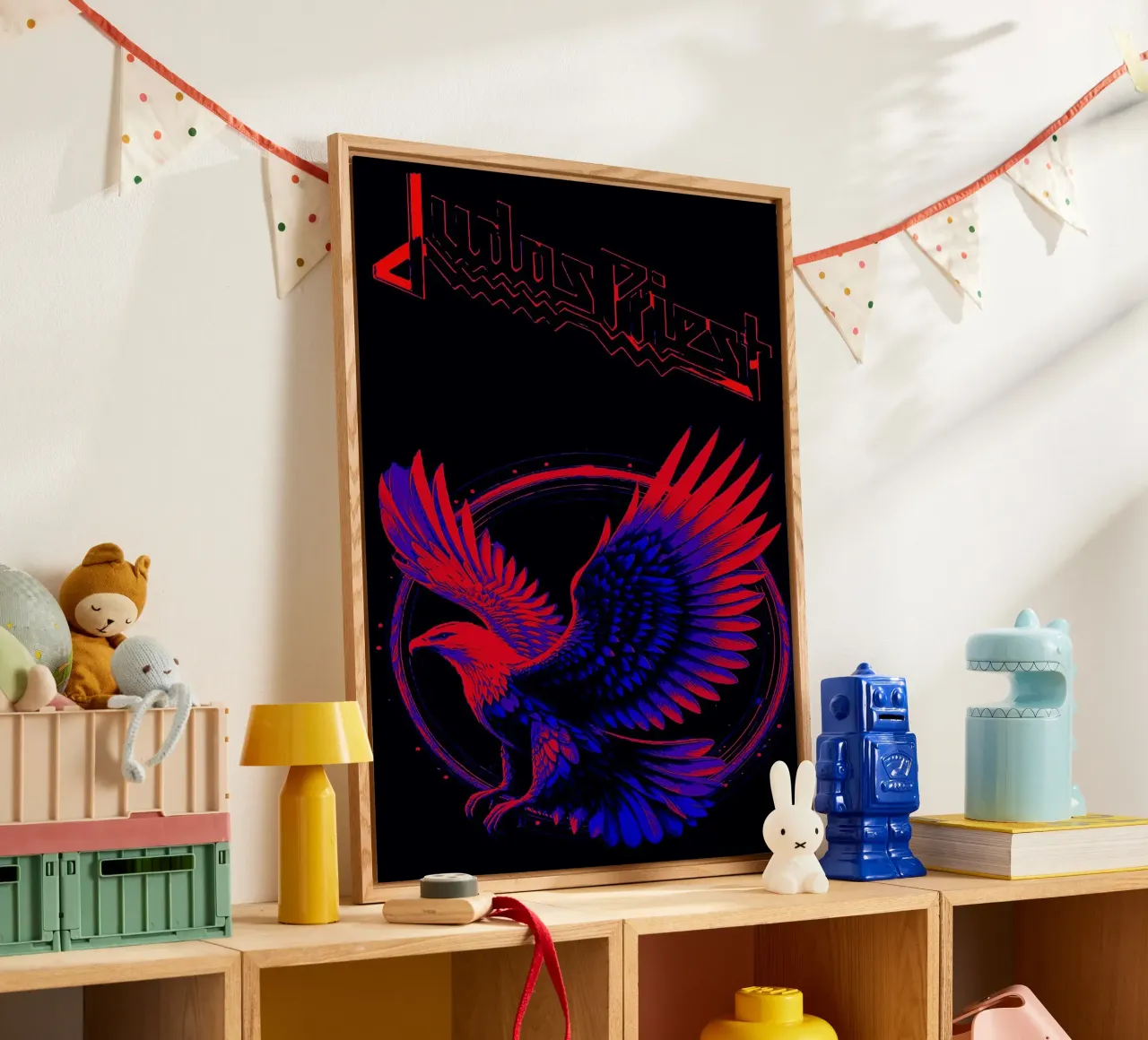 Le groupe Judas Priest plexiglas de vanhesling
