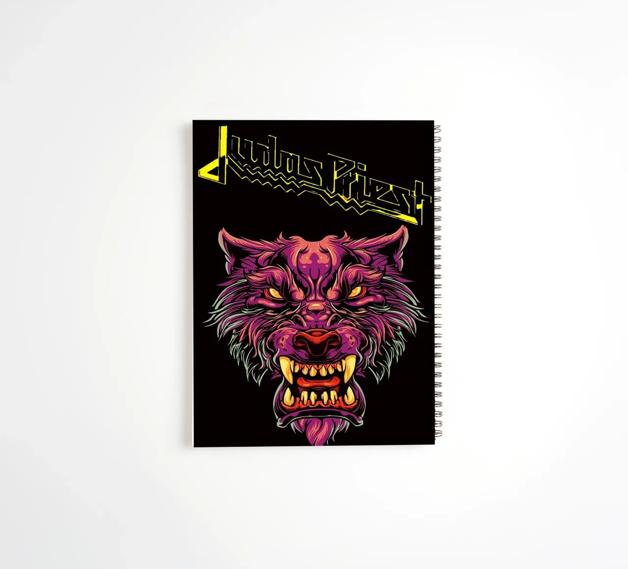 Le groupe Judas Priest carnet à spirale de vanhesling