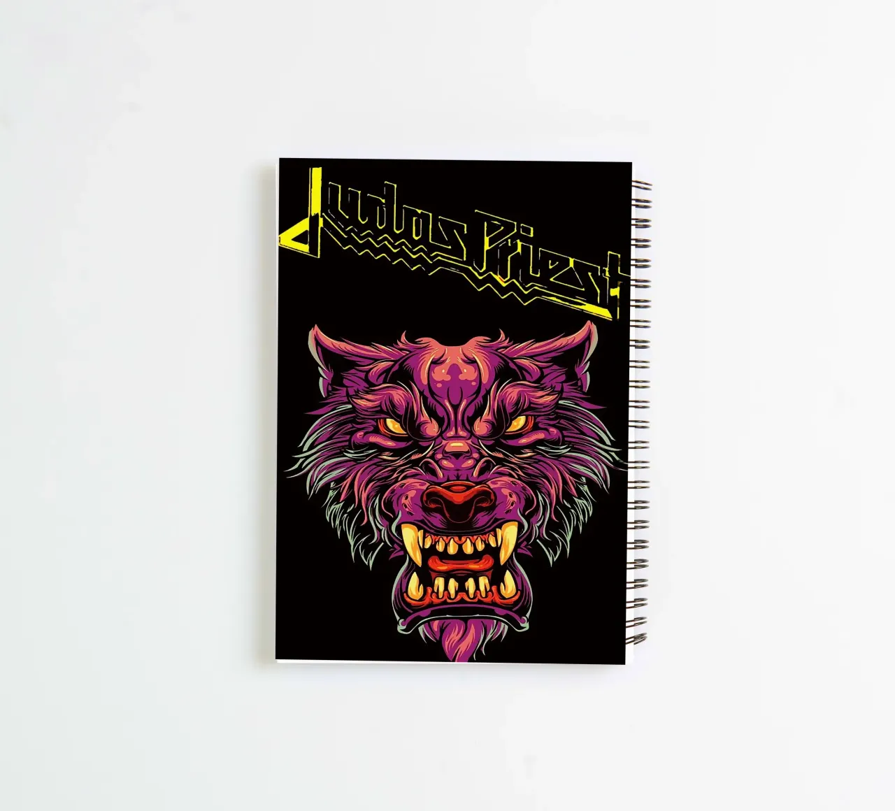 Le groupe Judas Priest carnet à spirale de vanhesling