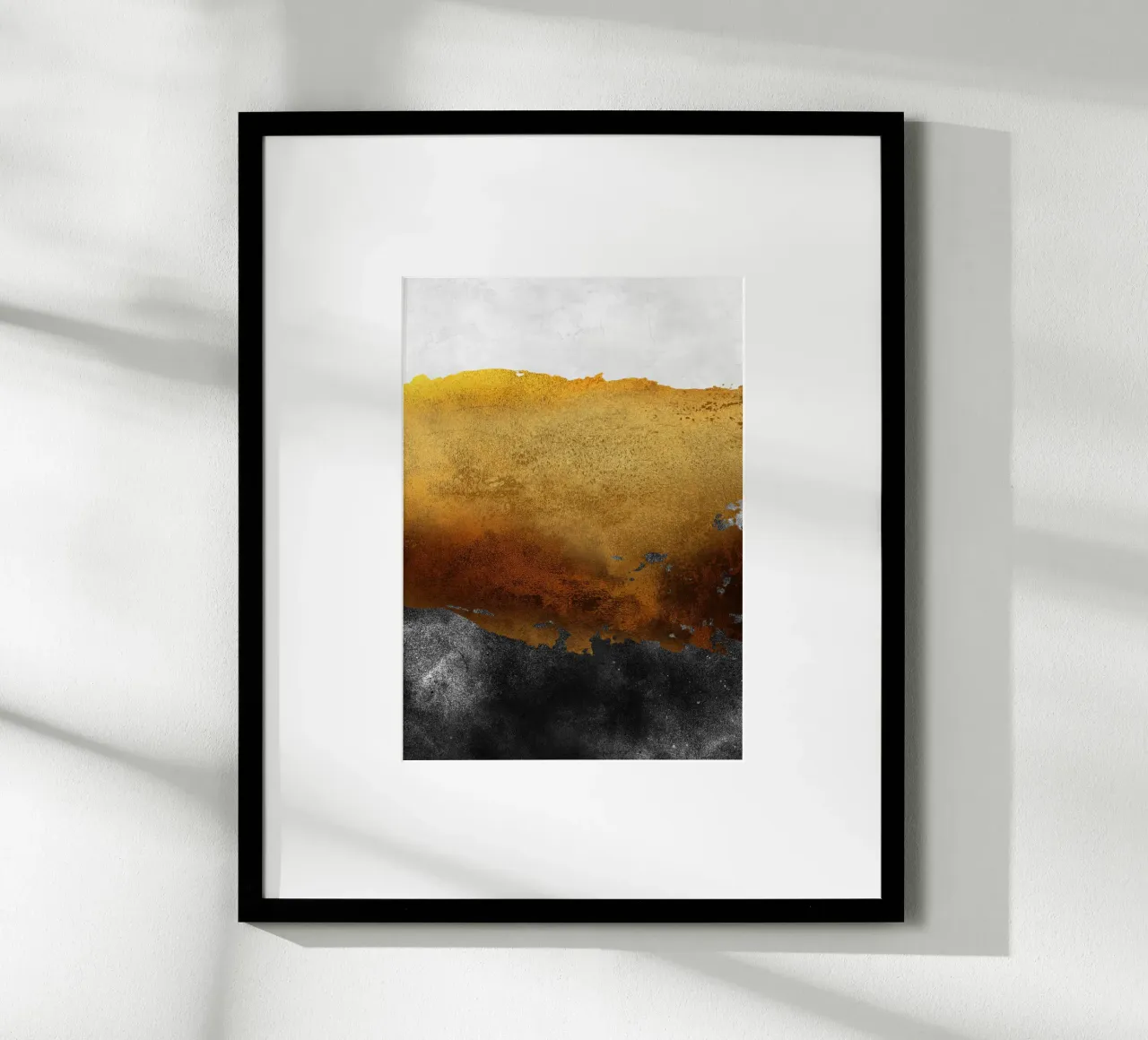 abstract art 2 colors earthquake carta hahnemühle da vintageshop