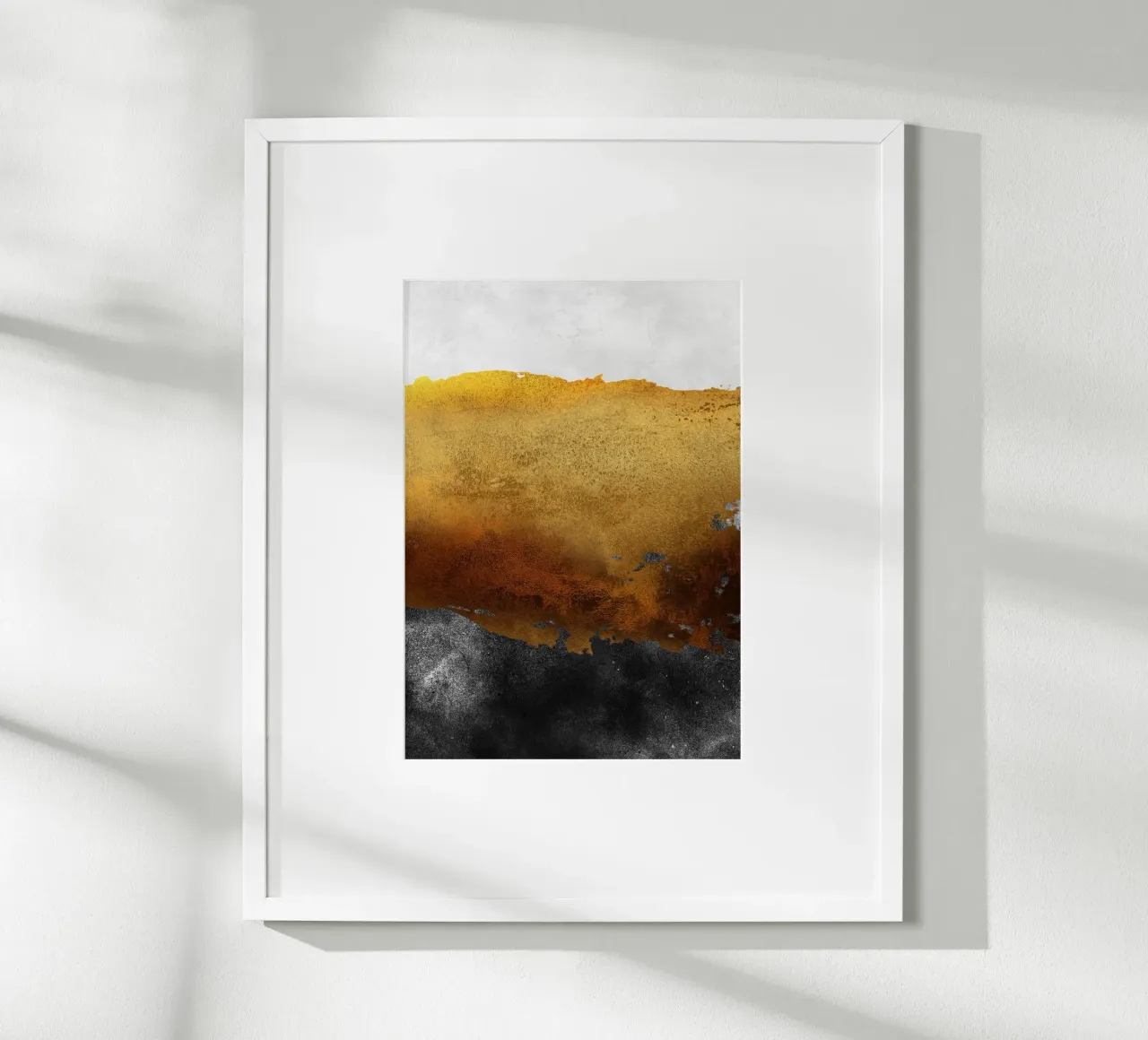 abstract art 2 colors earthquake carta hahnemühle da vintageshop