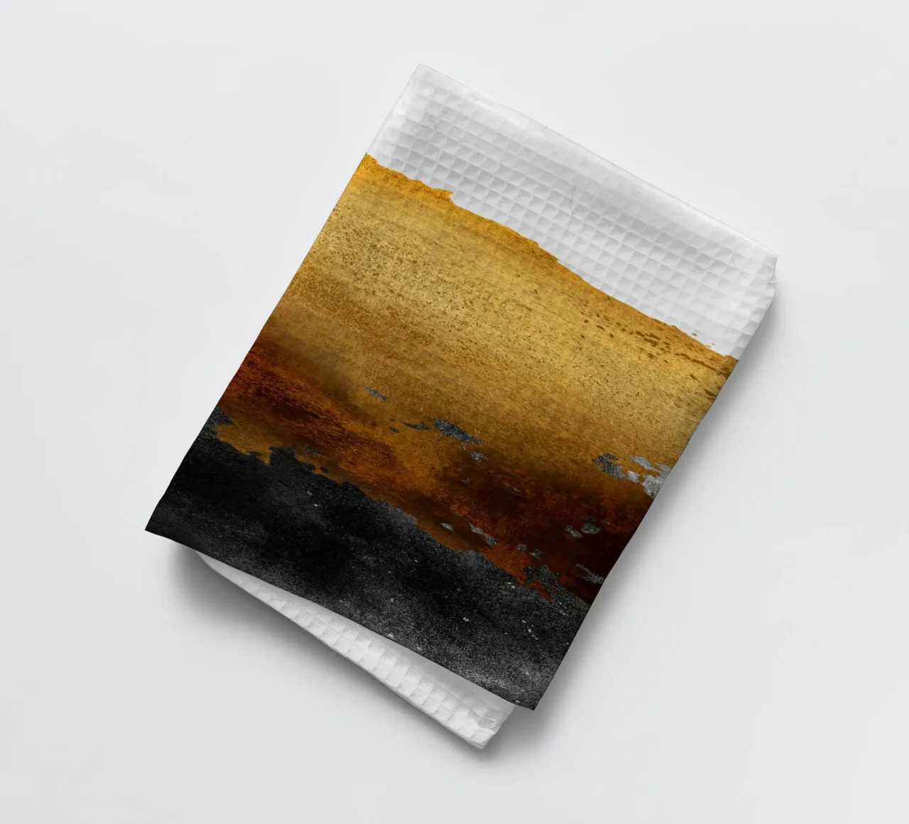 abstract art 2 colors earthquake canovaccio da cucina da vintageshop