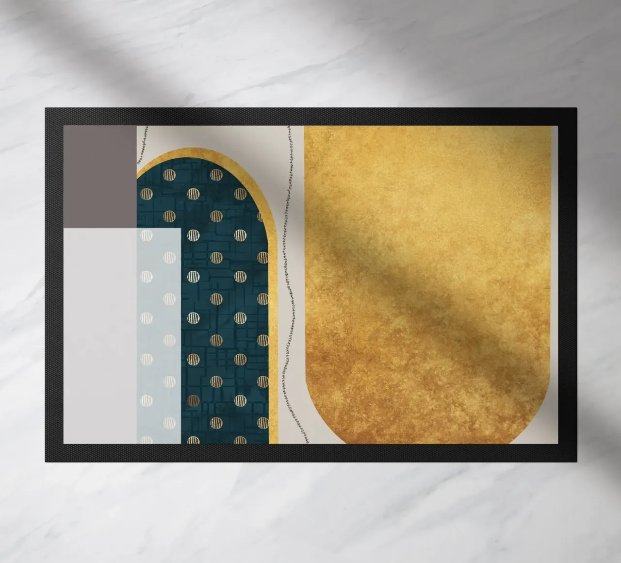 modern abstract art zerbino da vintageshop