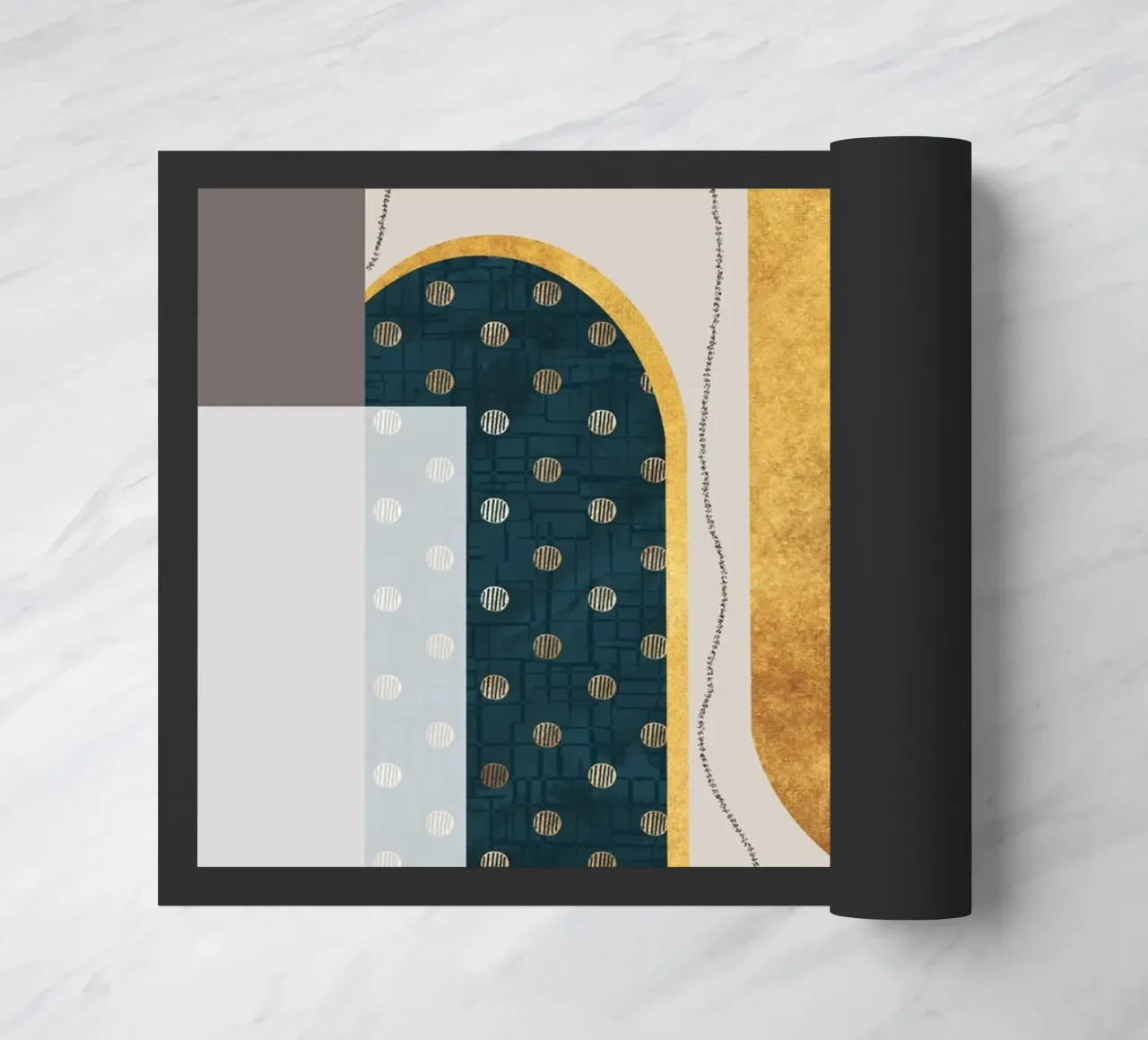 modern abstract art zerbino da vintageshop