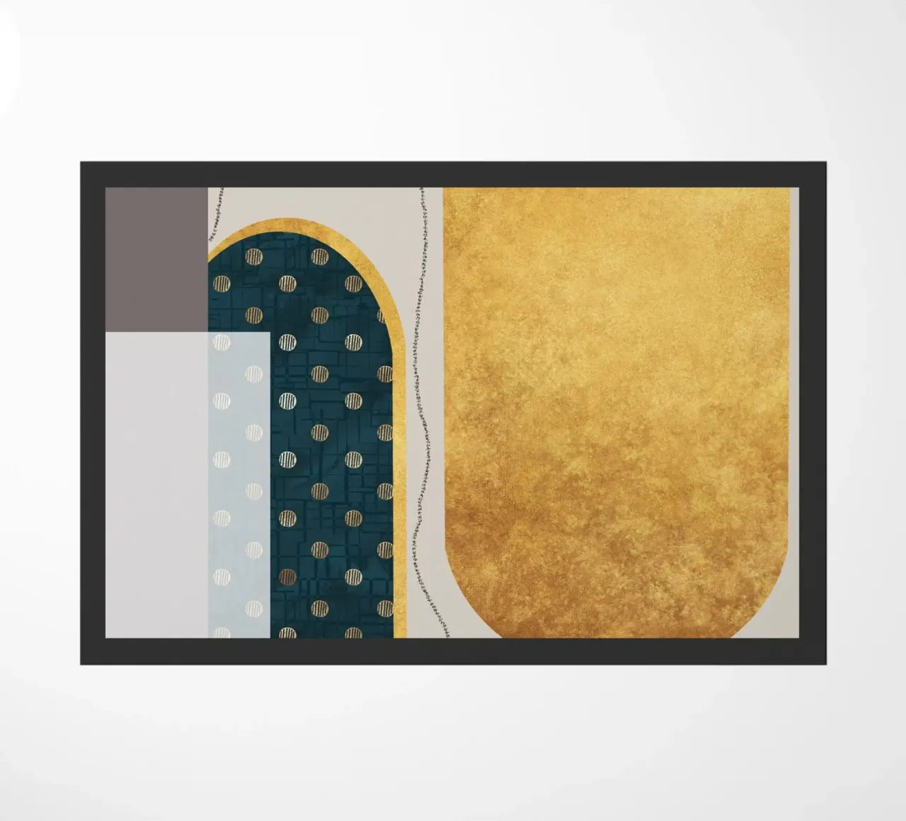 modern abstract art zerbino da vintageshop