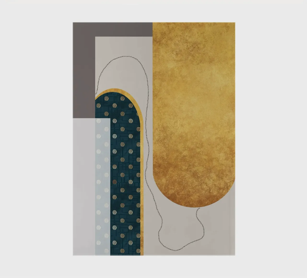modern abstract art diario da vintageshop