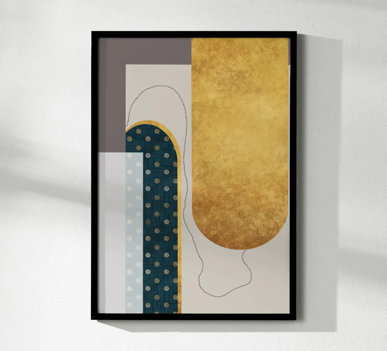 modern abstract art carta hahnemühle da vintageshop