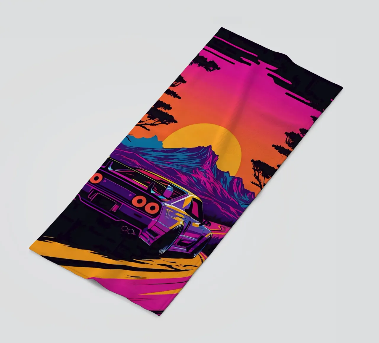 auto sunset mountain telo mare da MountainShop