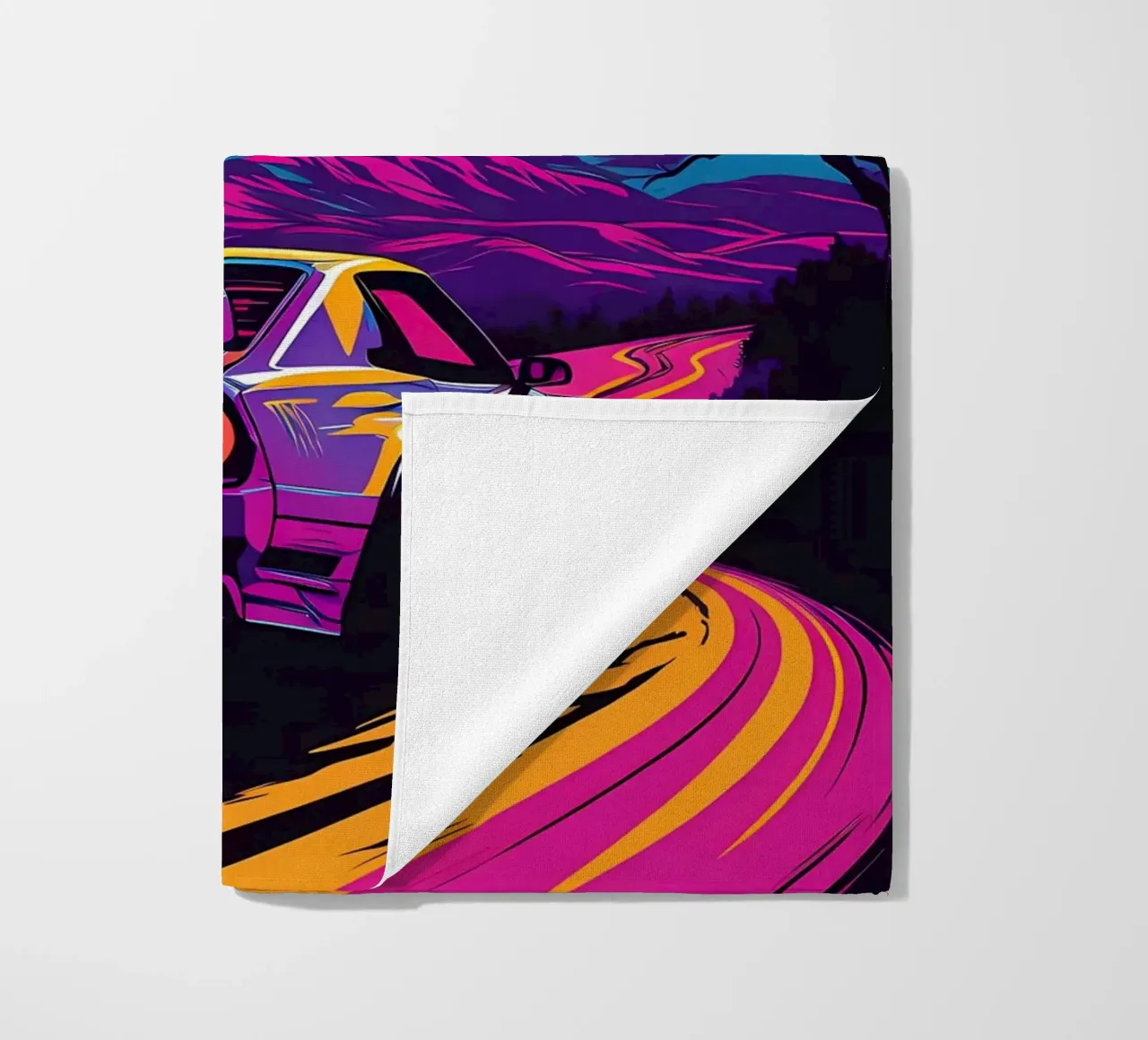 auto sunset mountain telo mare da MountainShop