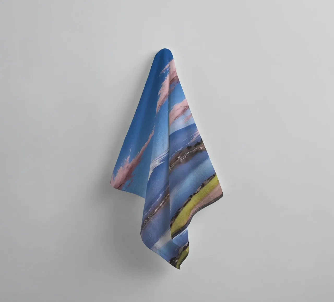 I fiori di ciliegio del Monte Fuji asciugamano da bagno da MountainShop