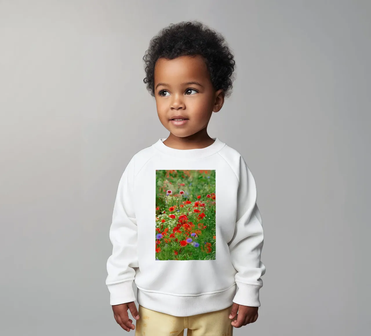 Mixed Poppies felpa neonato da Curious Collections by Marielle Leenders