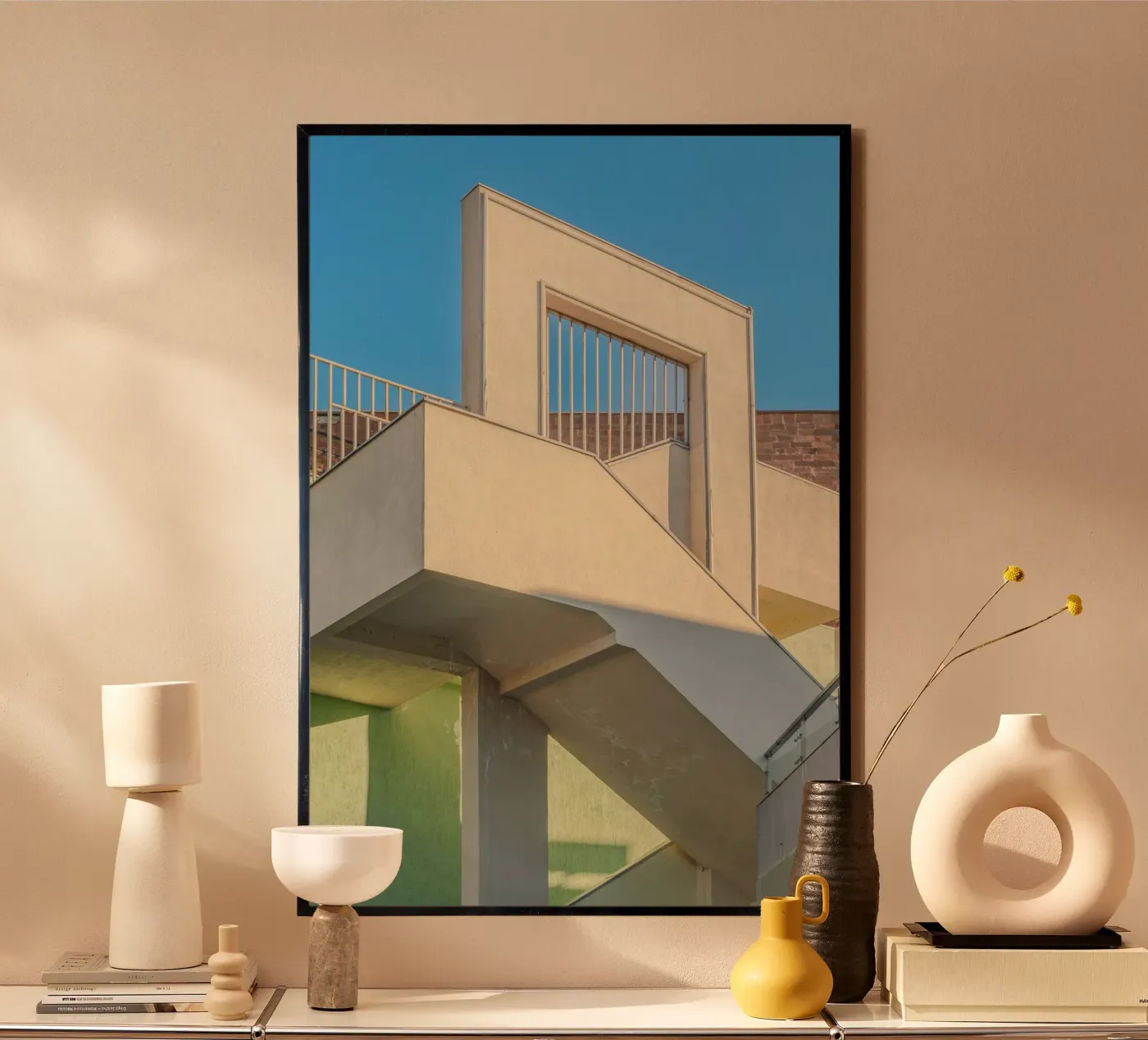 scala poster da pastel color shape