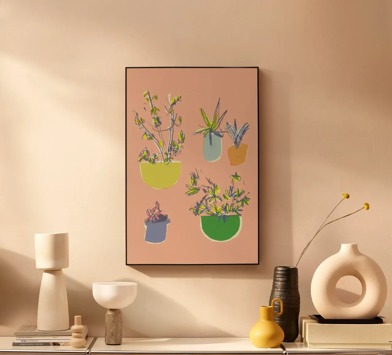 Plants On The Terrace plexiglass da Stars Above Us