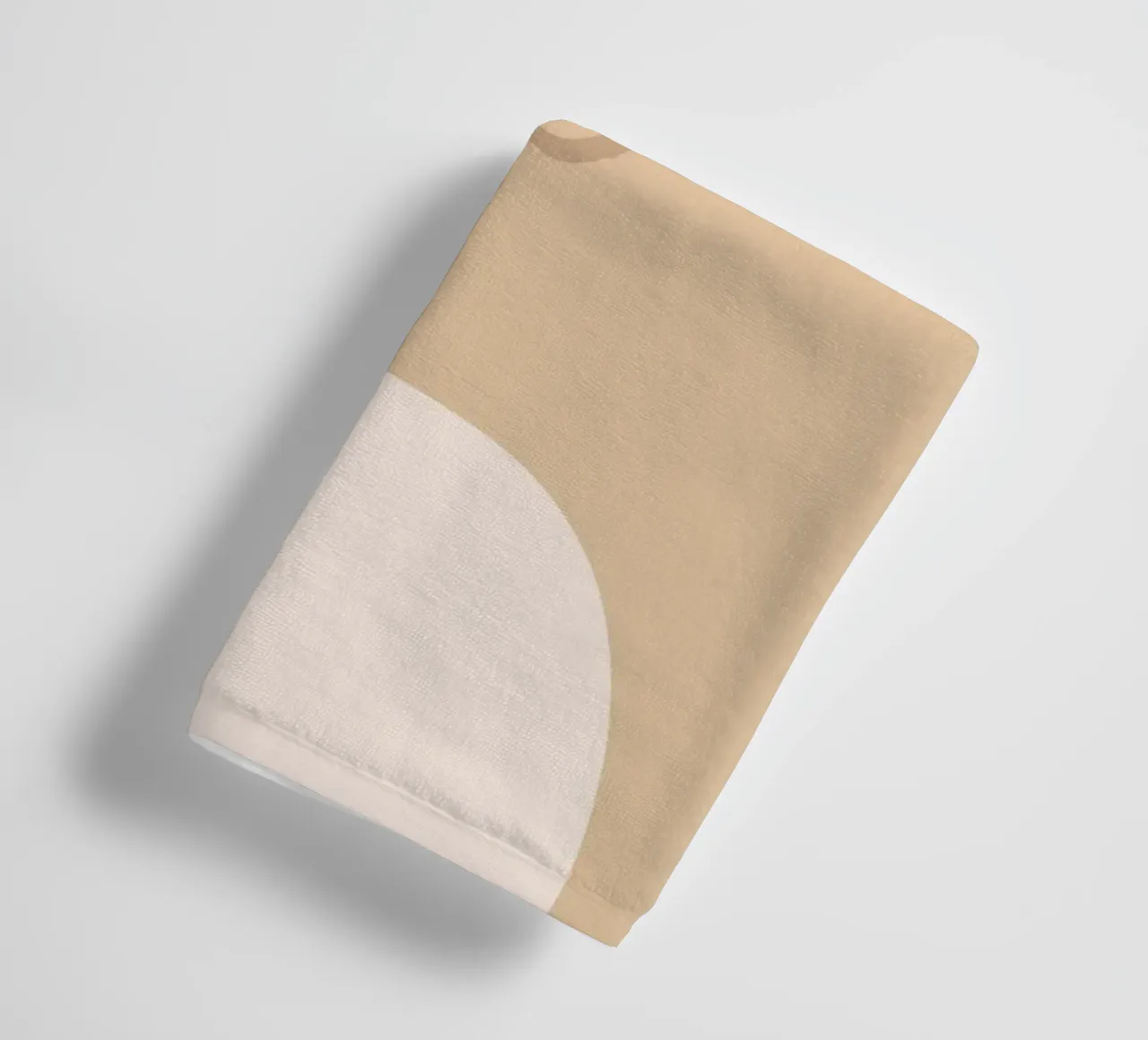 illustration cat towel by animal story home