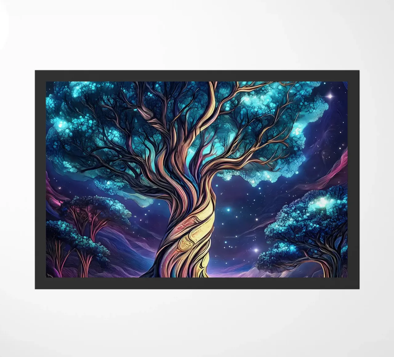 albero che brilla di notte zerbino da Jennifer R Spyhalski