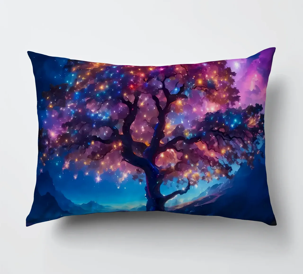 albero stelle galassia cuscino da Jennifer R Spyhalski