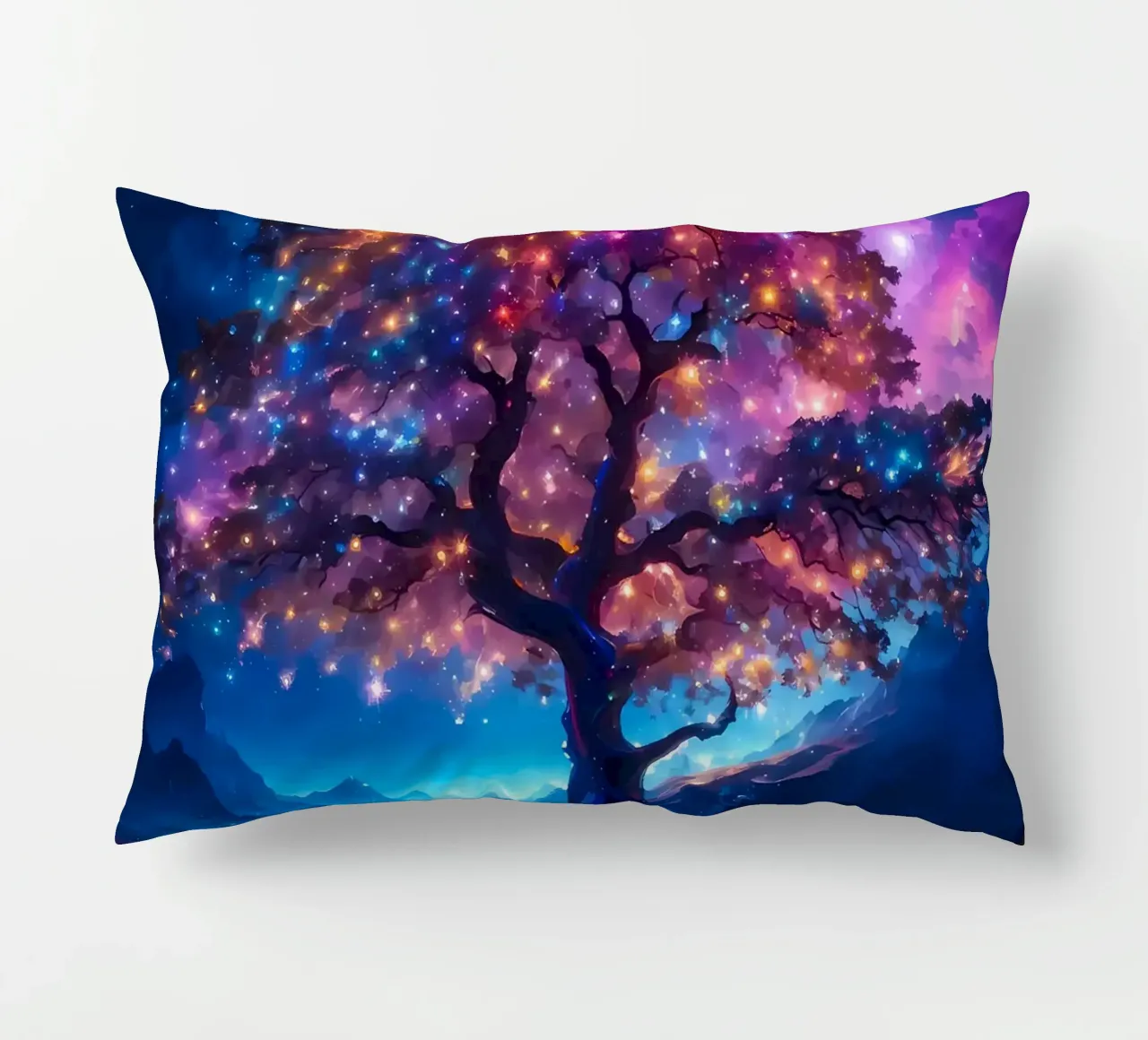 albero stelle galassia cuscino da Jennifer R Spyhalski