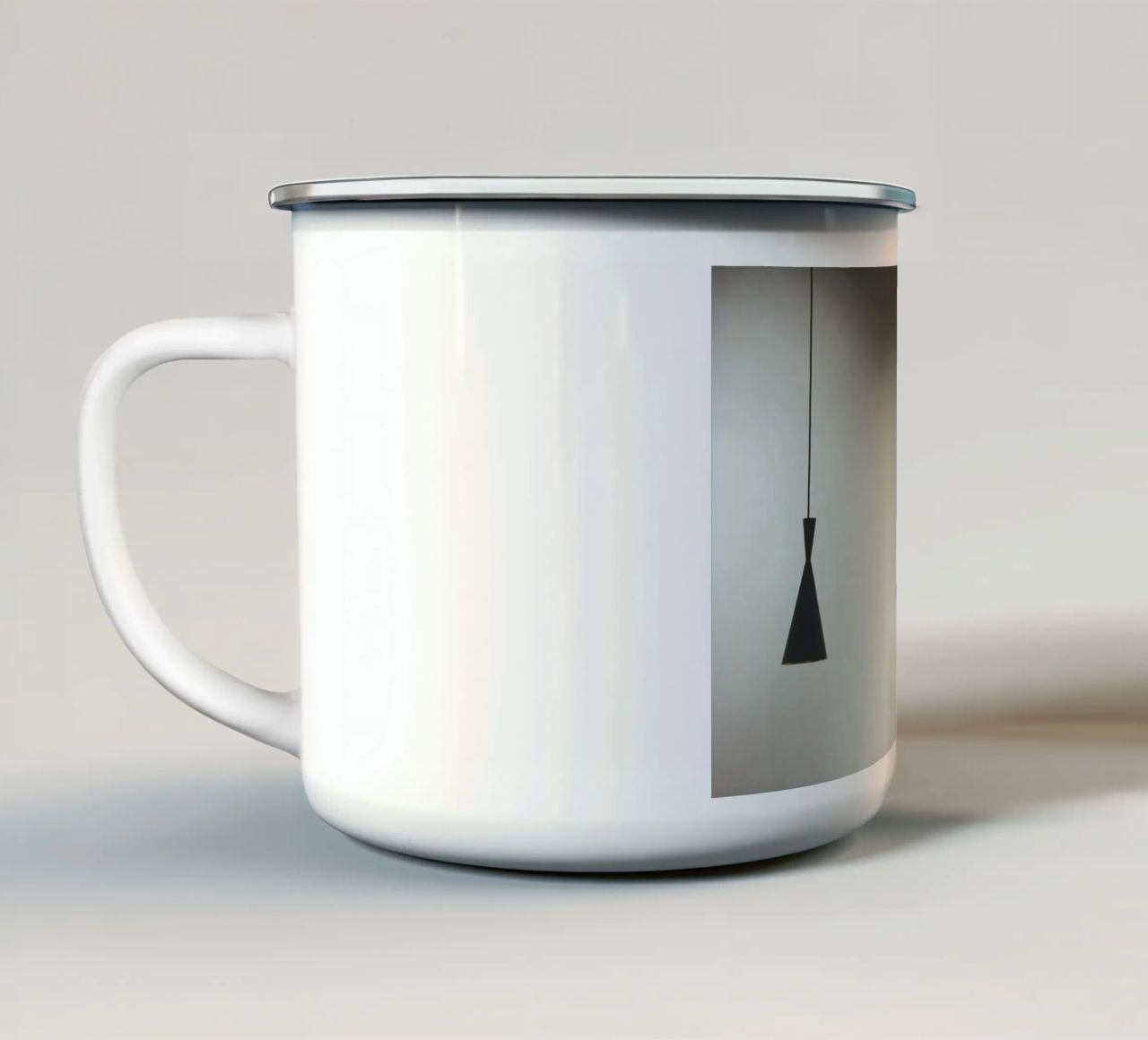tre lampade a sospensione tazza in smalto da pastel color shape