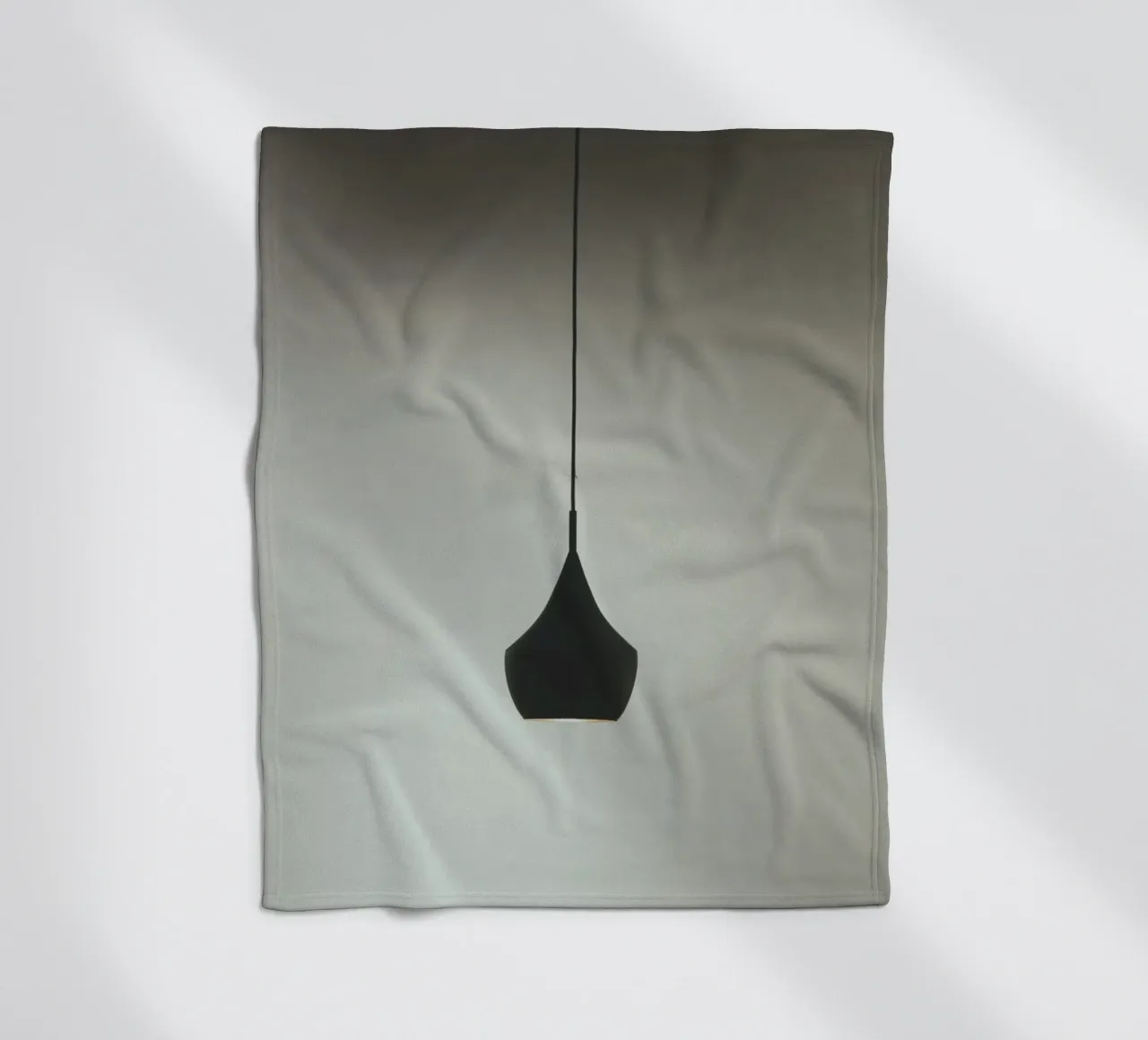 tre lampade a sospensione coperta in pile da pastel color shape