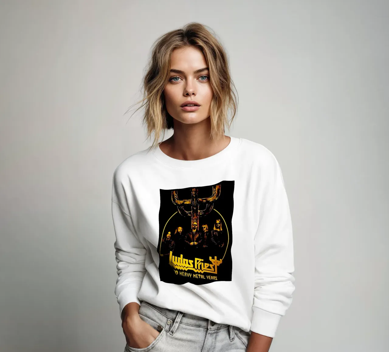 Le groupe Judas Priest sweat de vanhesling
