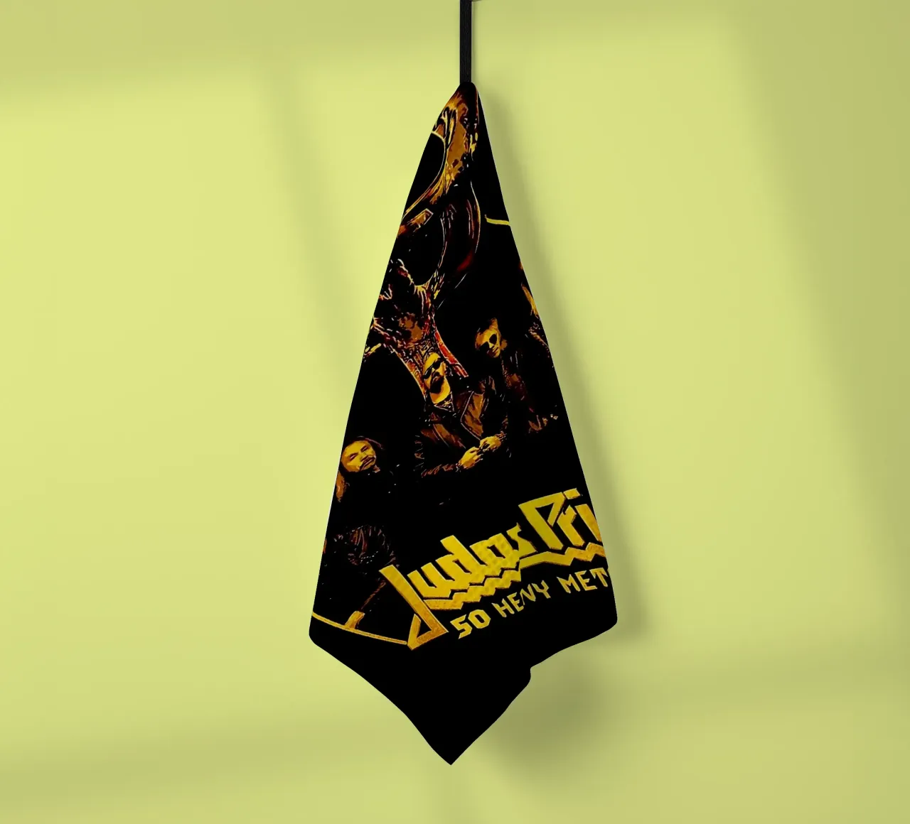 Le groupe Judas Priest torchon de vanhesling