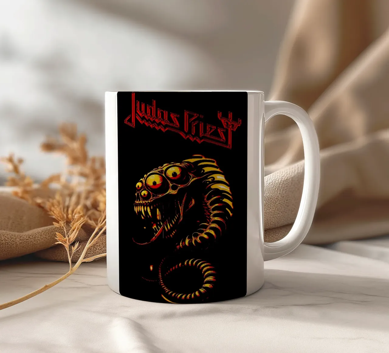 La band dei Judas Priest tazza in ceramica da vanhesling