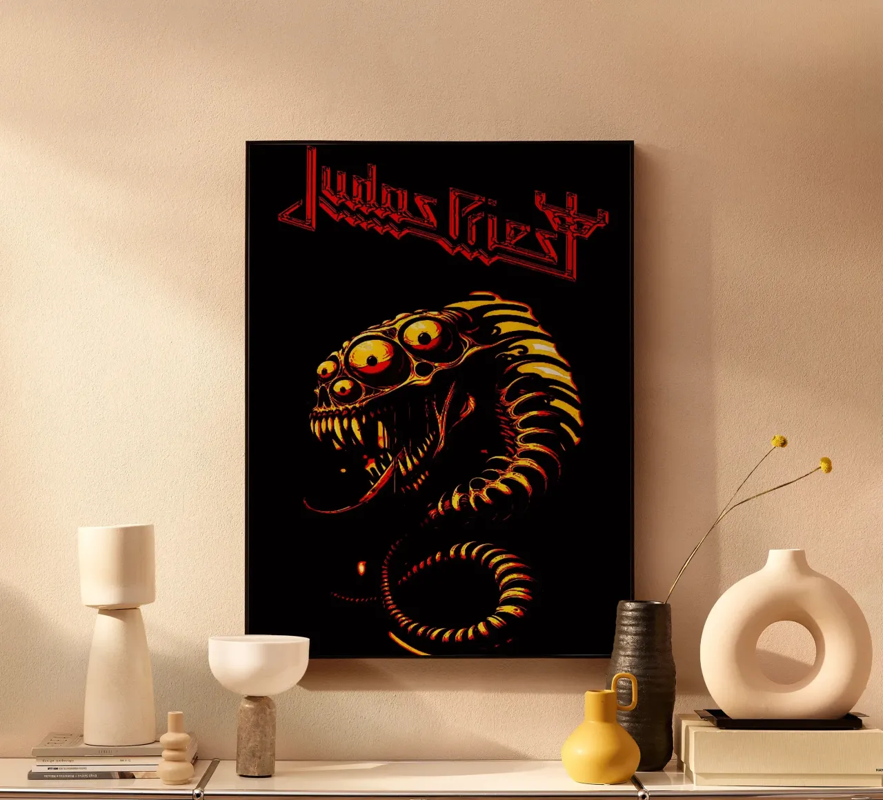 Le groupe Judas Priest plexiglas de vanhesling