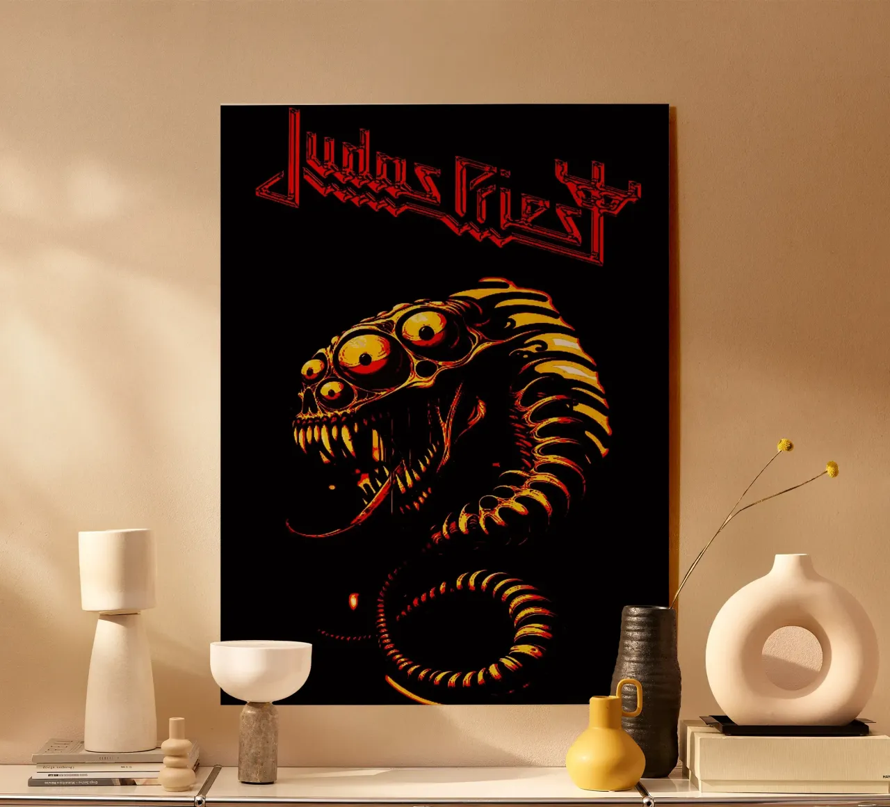 Le groupe Judas Priest plexiglas de vanhesling