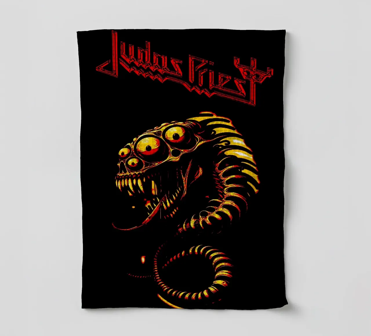 Le groupe Judas Priest torchon de vanhesling