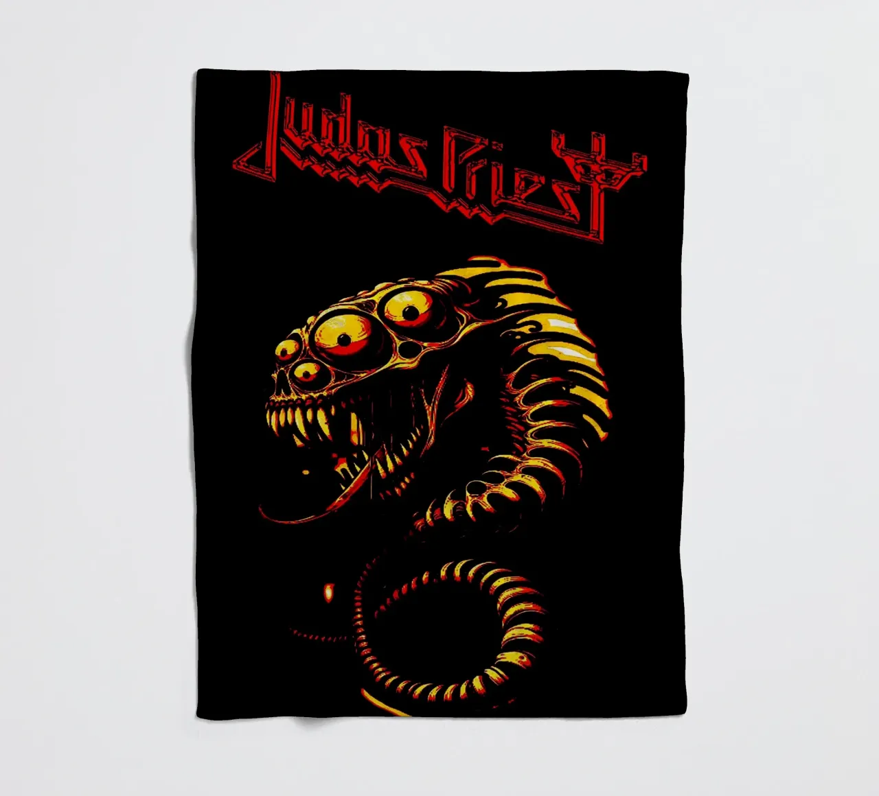 La band dei Judas Priest coperta in pile da vanhesling