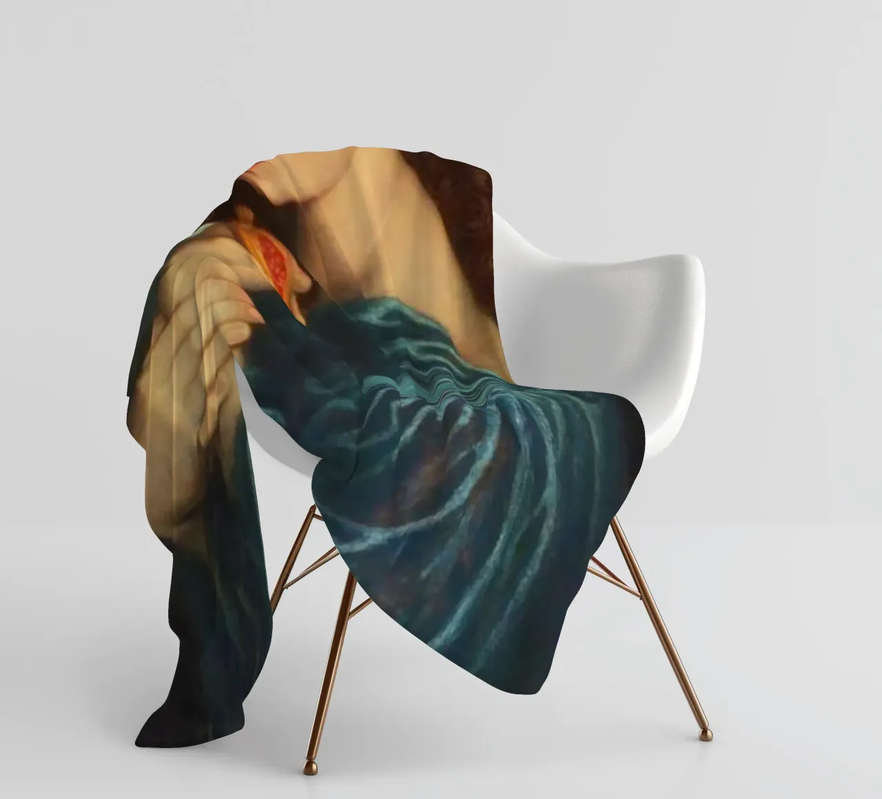 "Proserpina" di Dante Gabriel Rossetti coperta in pile da Art History