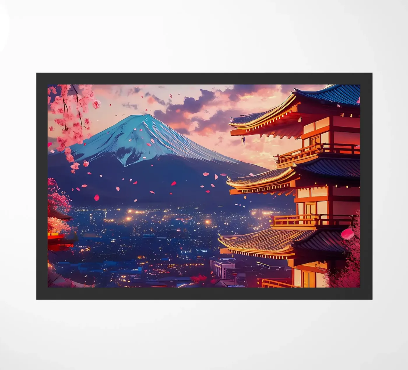 berg pagode deurmat van MountainShop