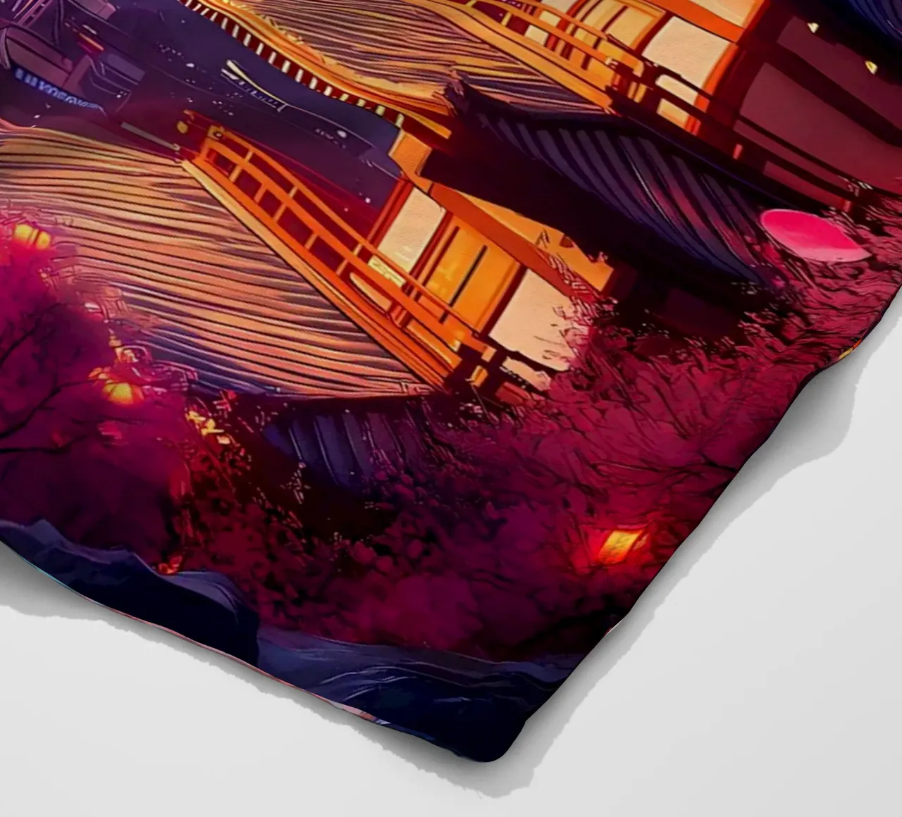 mountain pagoda Fleecedecke von MountainShop