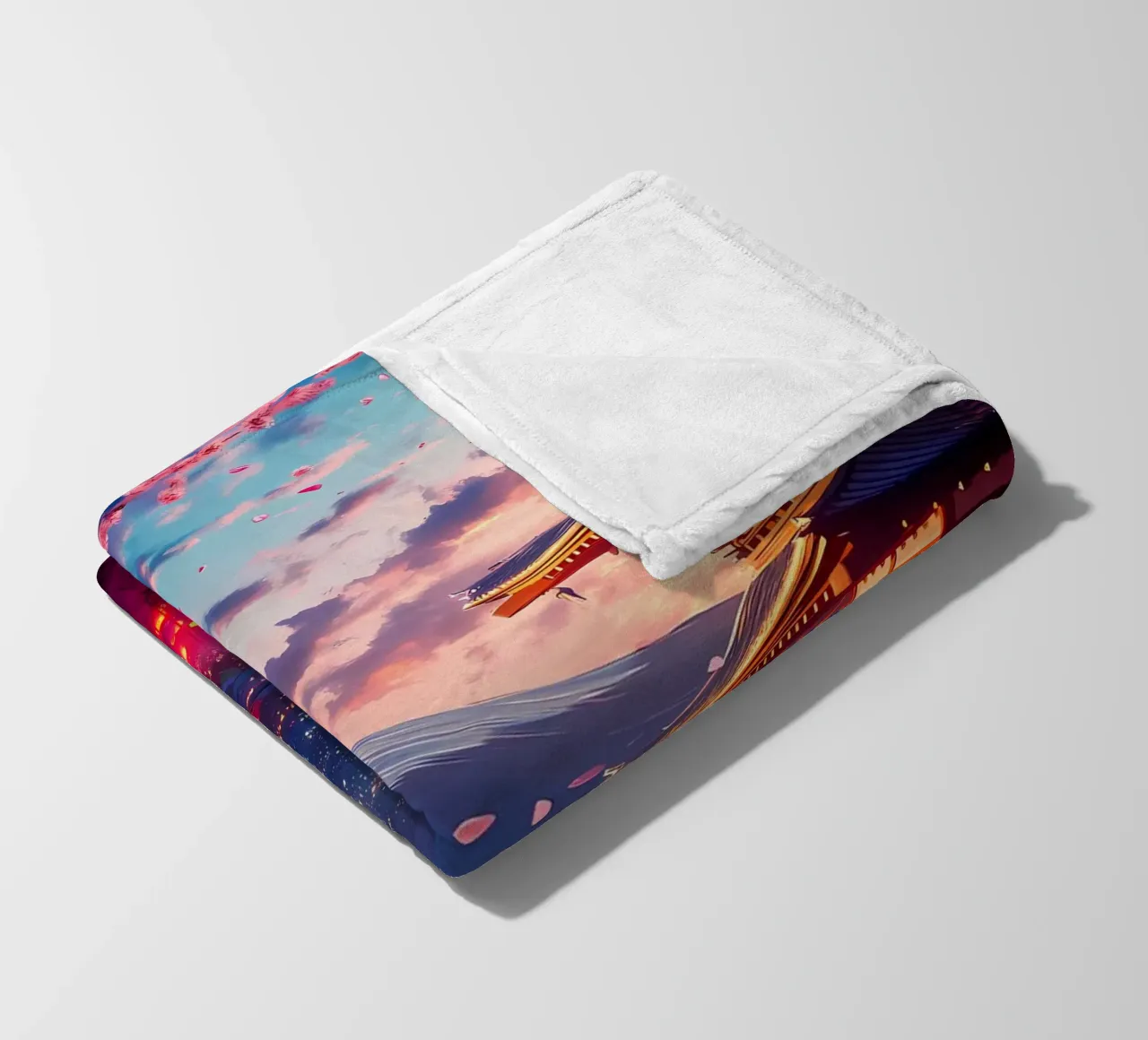 mountain pagoda Fleecedecke von MountainShop