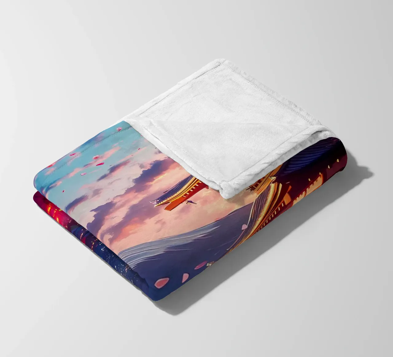 mountain pagoda Fleecedecke von MountainShop