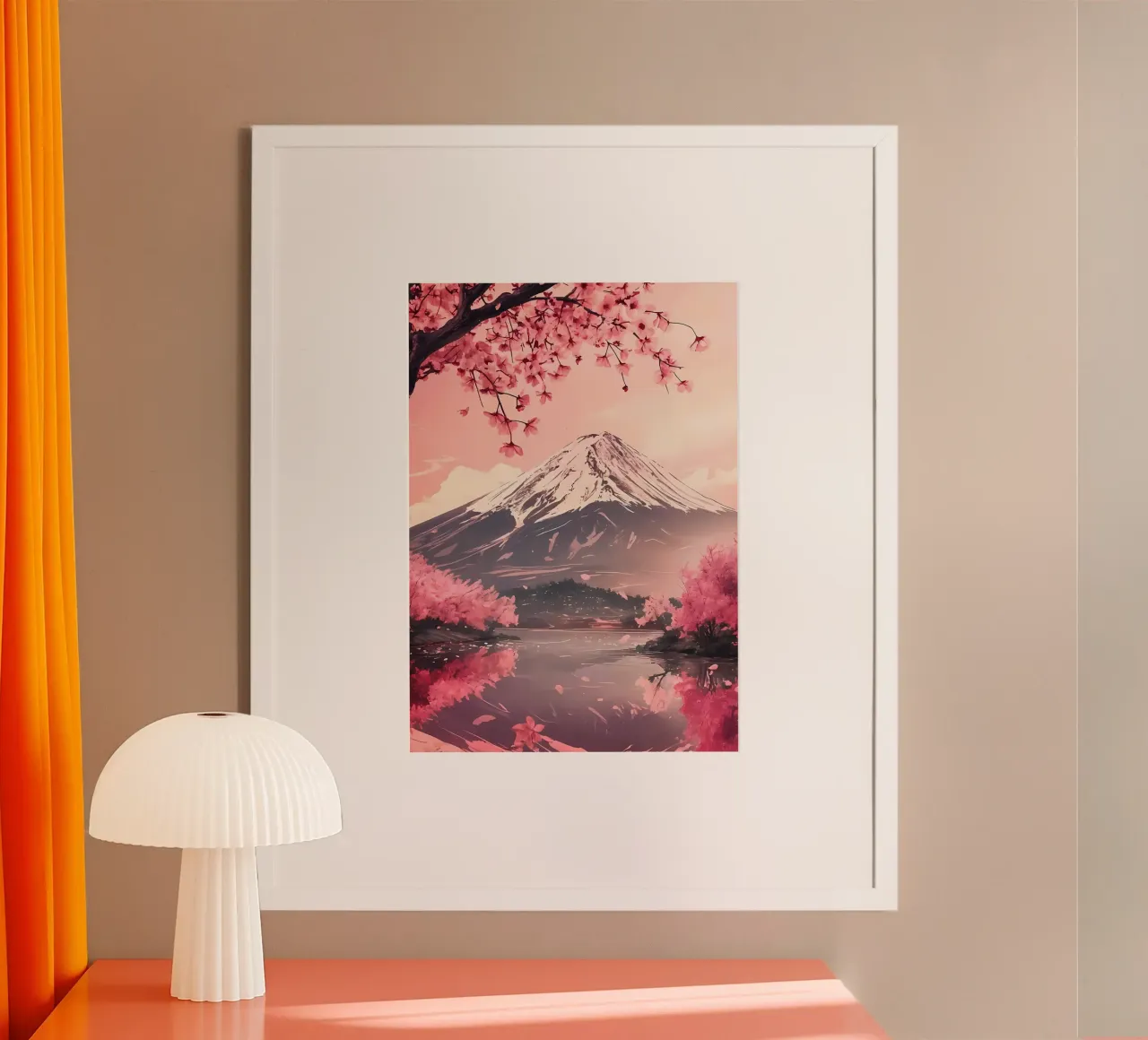 Kirschblütenberg Hahnemühle von MountainShop