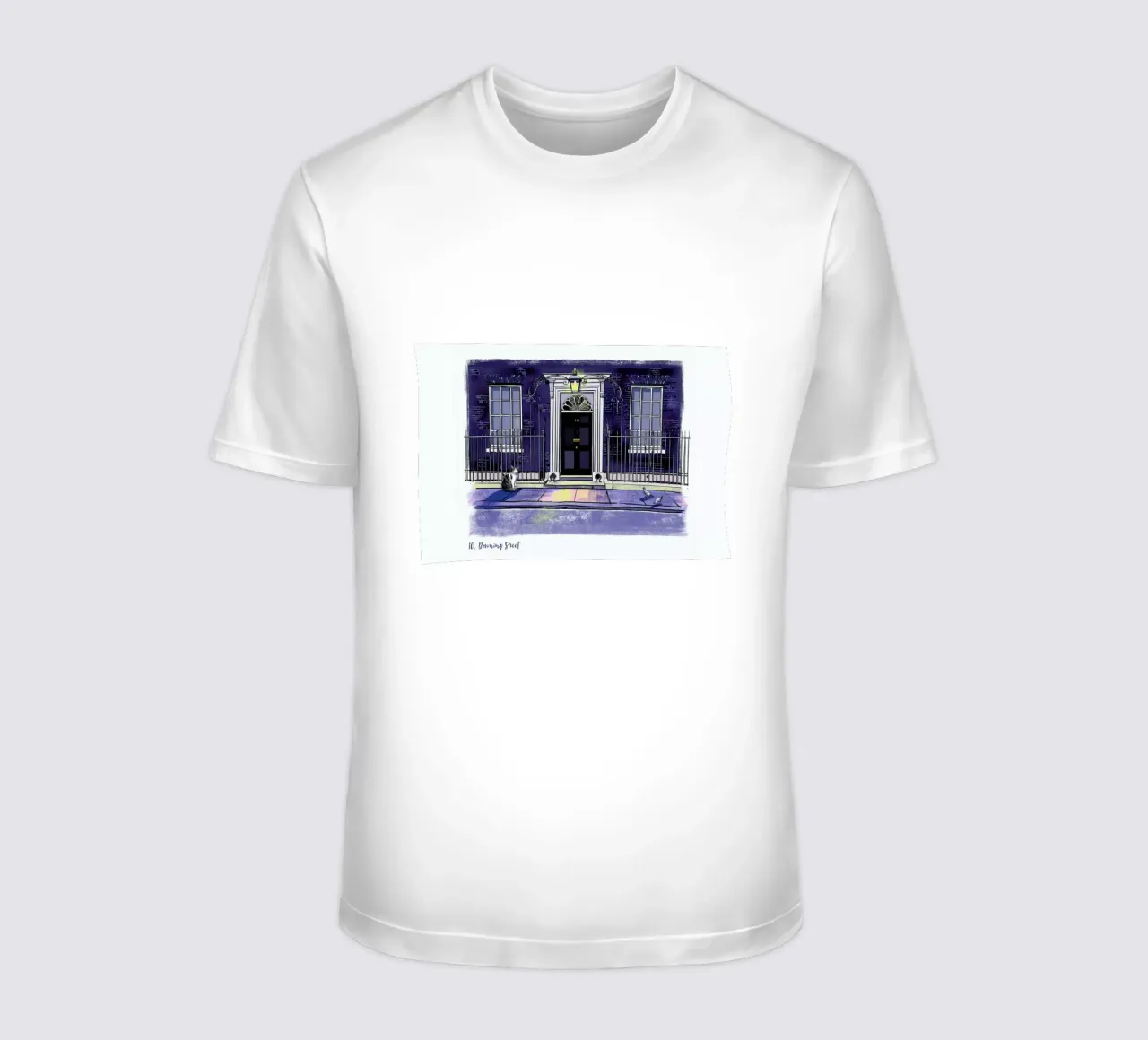 London No.10 Downing St t-shirt da Rocket68