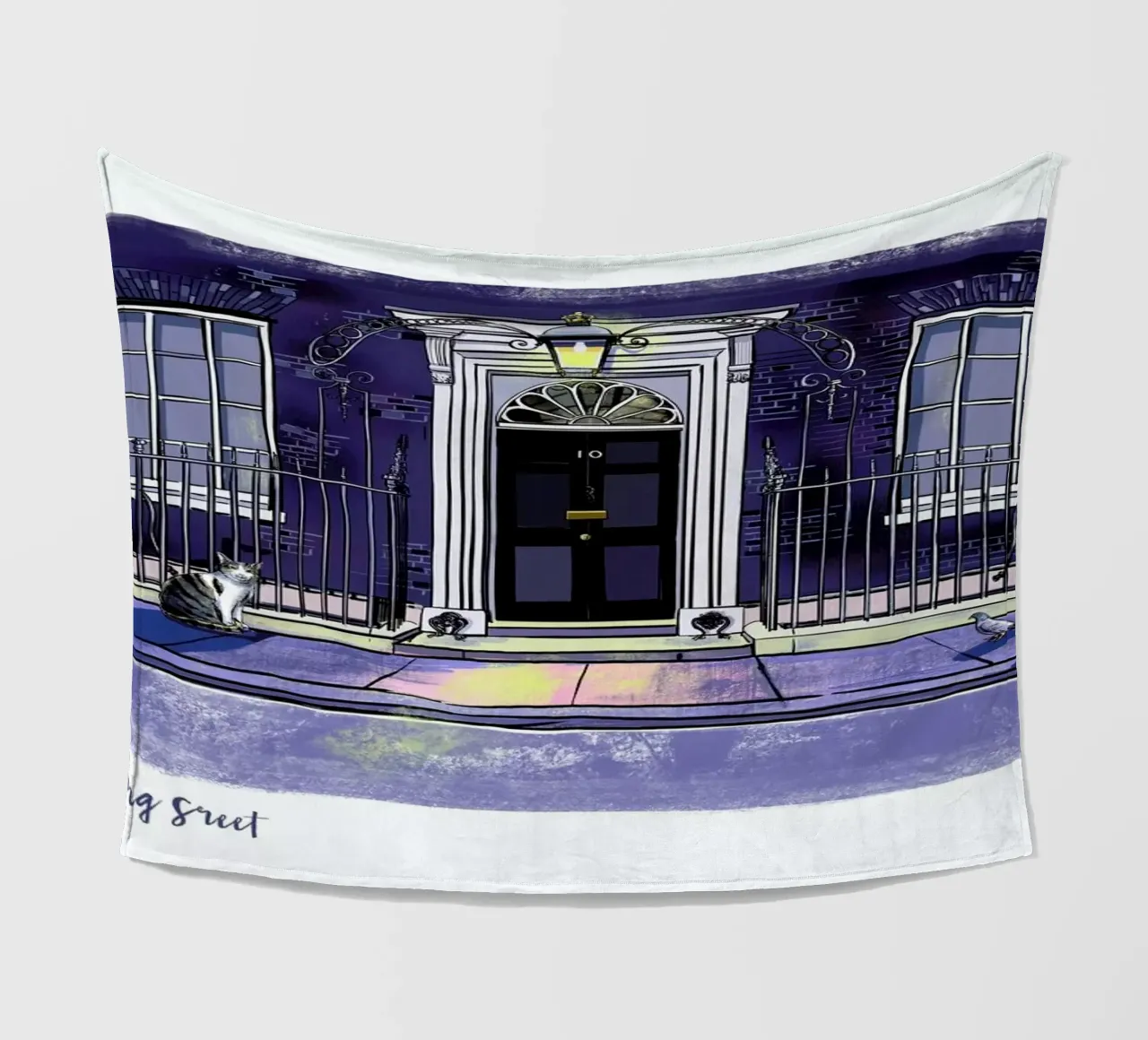 London No.10 Downing St coperta in pile da Rocket68