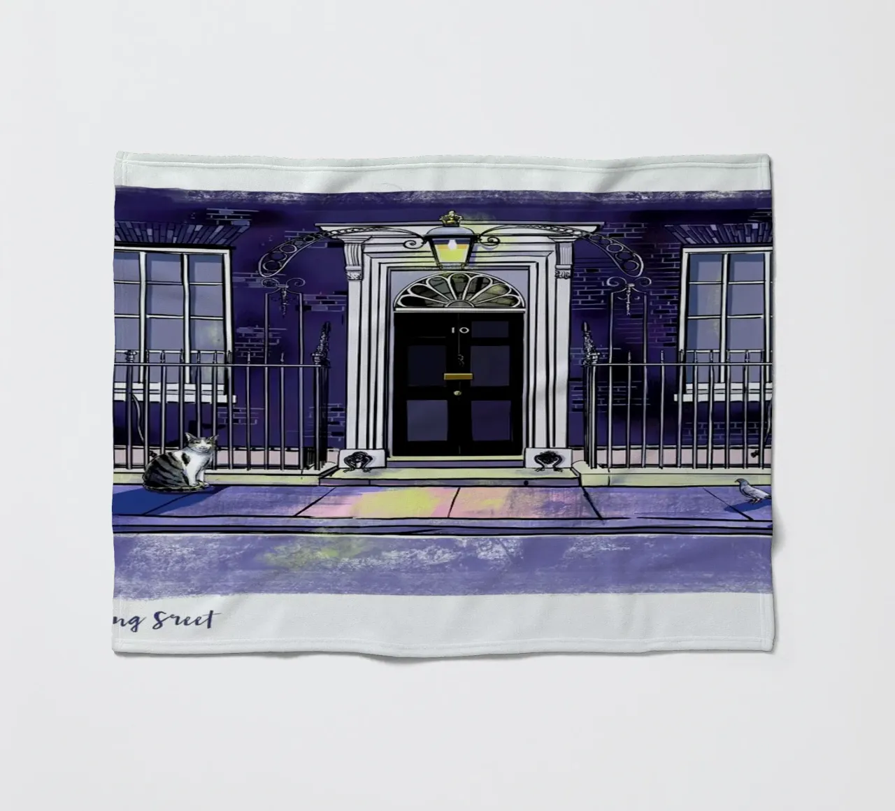 London No.10 Downing St coperta in pile da Rocket68