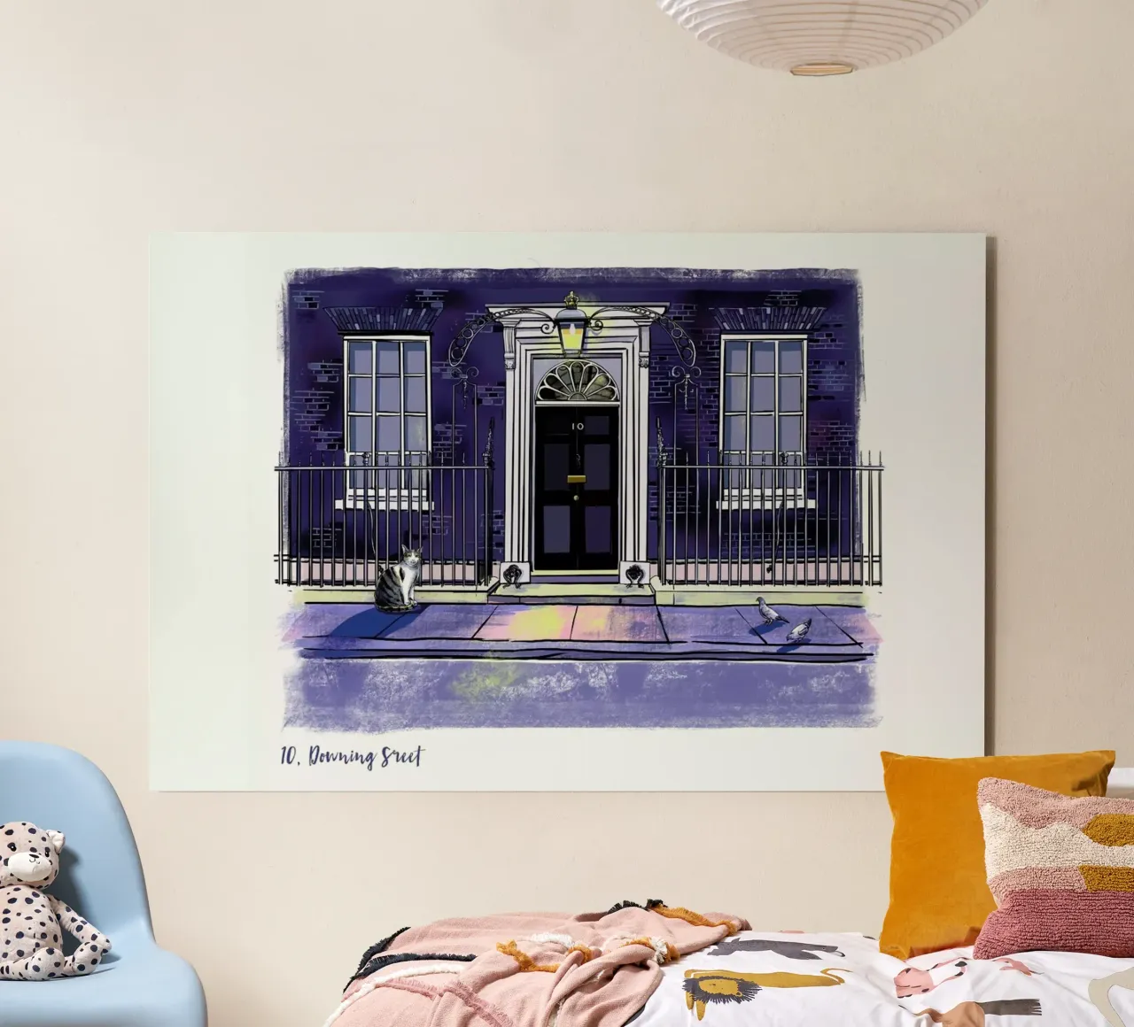 London No.10 Downing St alluminio dibond da Rocket68