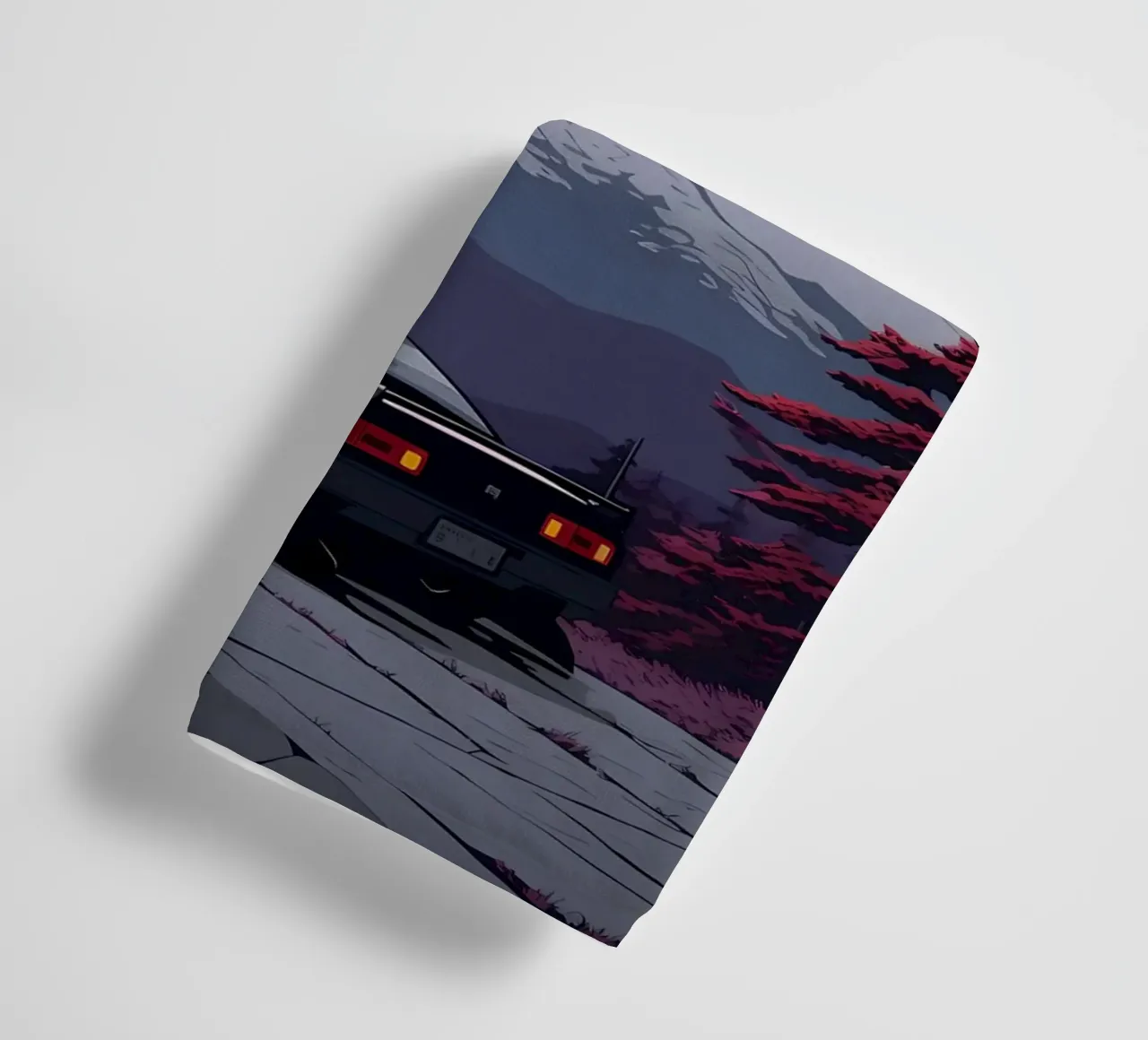 auto sunset mountain asciugamano da bagno da MountainShop