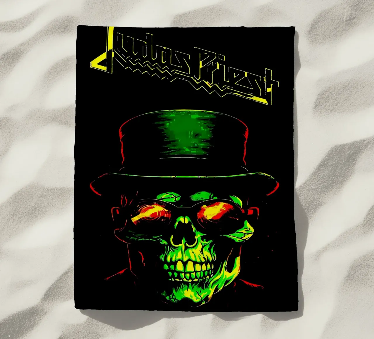 Le groupe Judas Priest serviette de plage de vanhesling