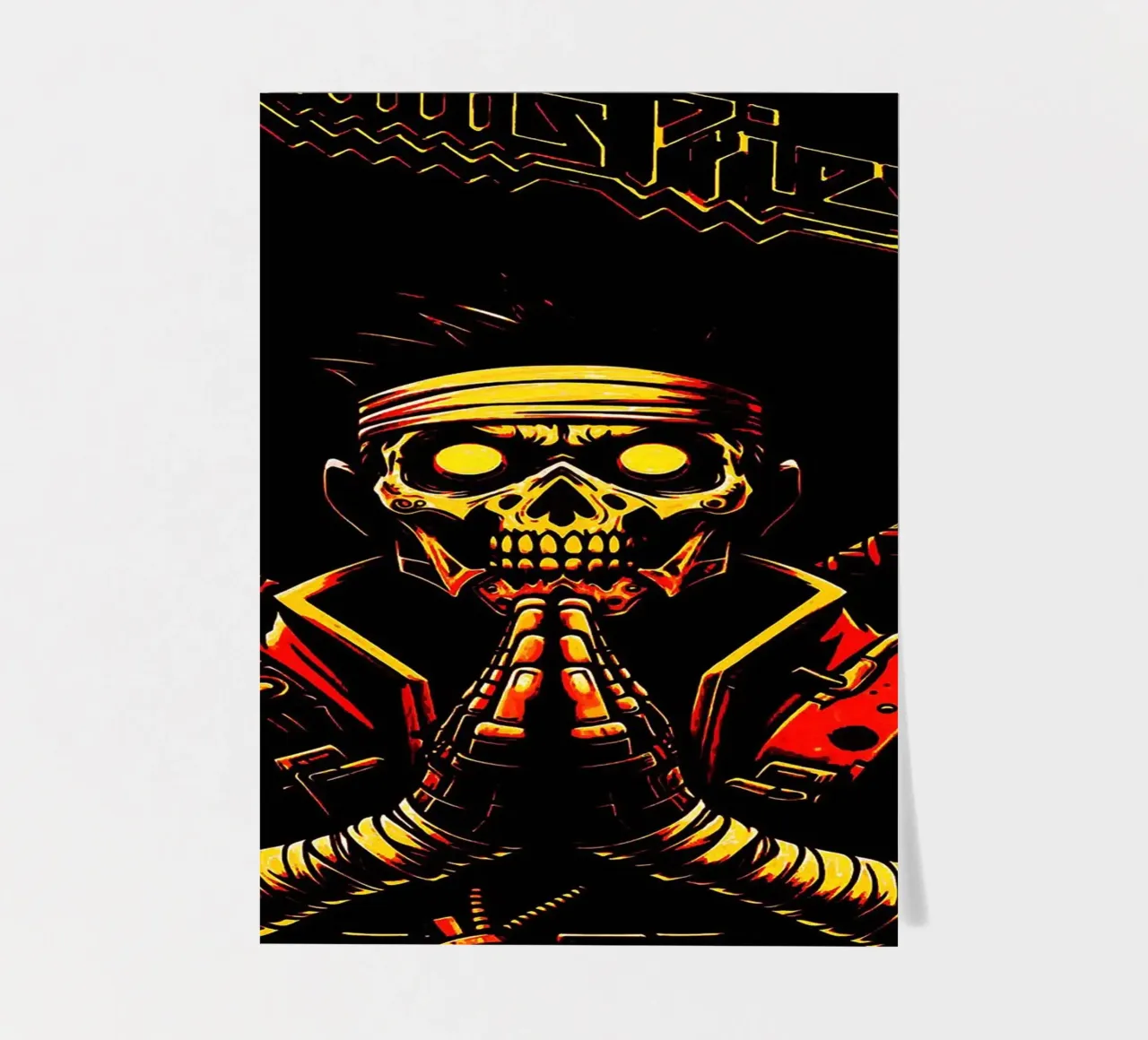 Le groupe Judas Priest planche autocollant de vanhesling