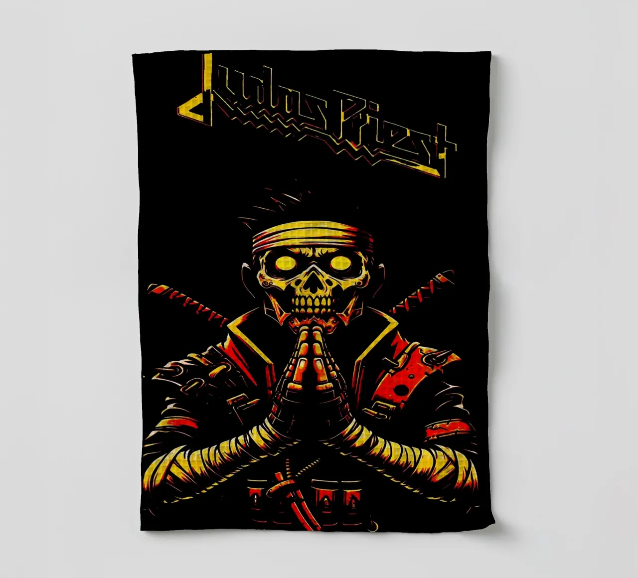Le groupe Judas Priest torchon de vanhesling