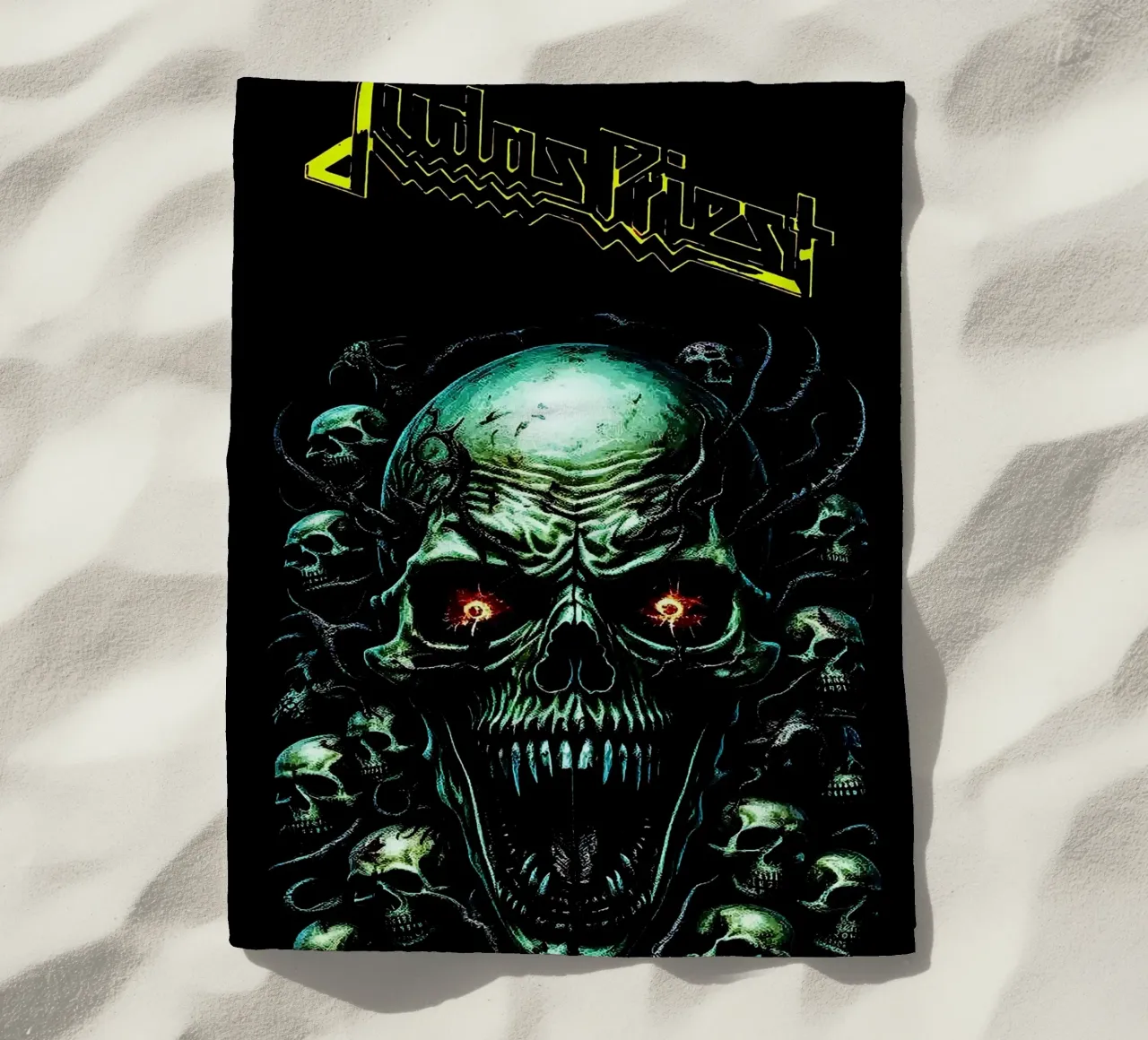Le groupe Judas Priest serviette de plage de vanhesling