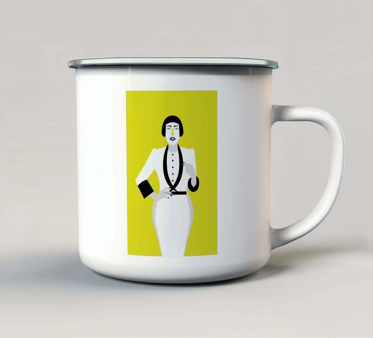Ofelia tazza in smalto da Dignity