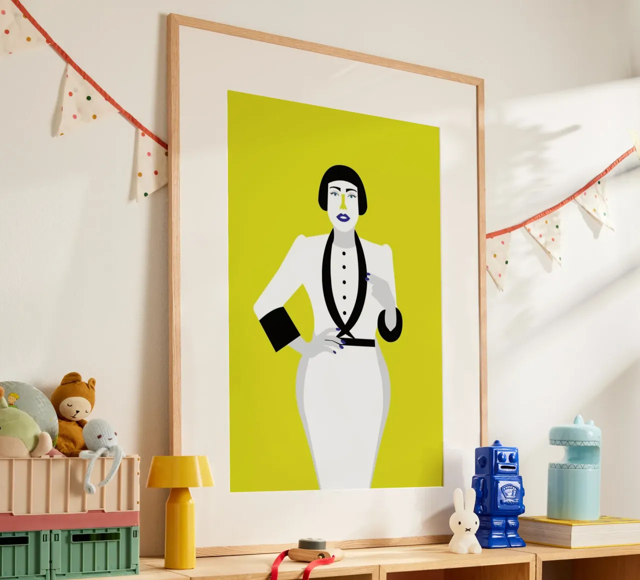Ofelia poster con telaio in alluminio da Dignity